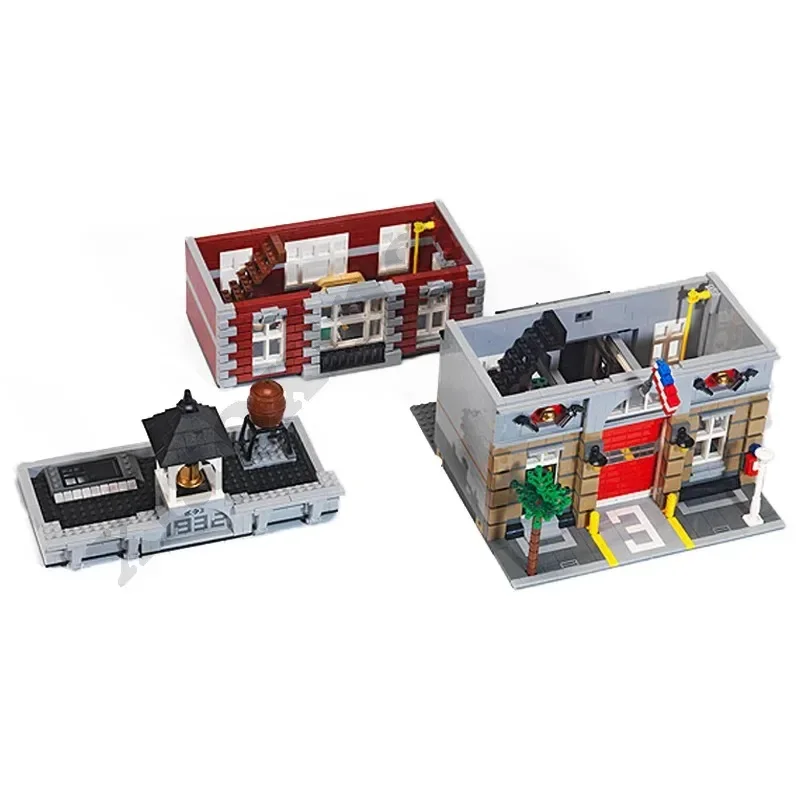 Year NEW Fire Brigade Building Blocks Educational Tools Compatible with 15004 10197 Children's Blocks Toys building block toys educational toy building toy set