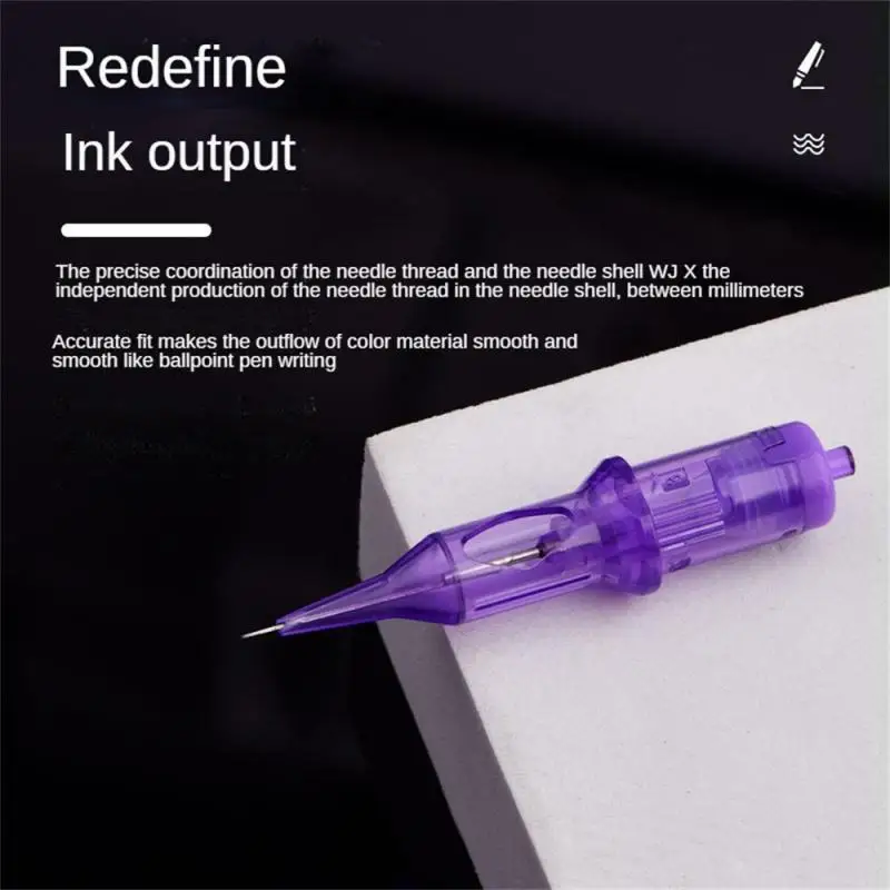 

Иглы для татуировок LOONG с круглым вкладышем, Одноразовые стерилизованные безопасные татуировочные иглы для машинок для картриджей Gripslot