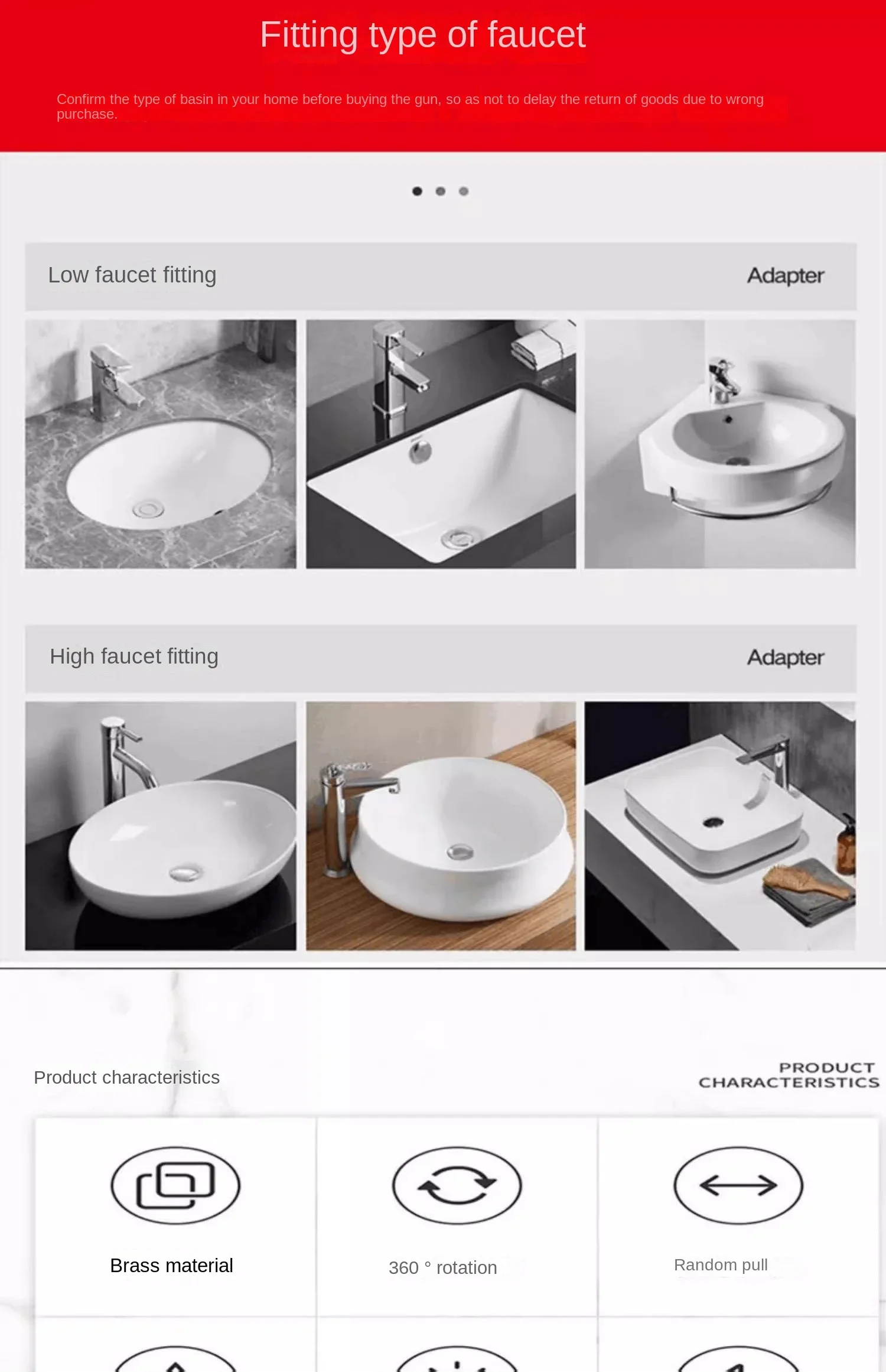 Rotating and extendable washbasin faucet