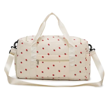 Corduroy Travel Duffle Tote 19