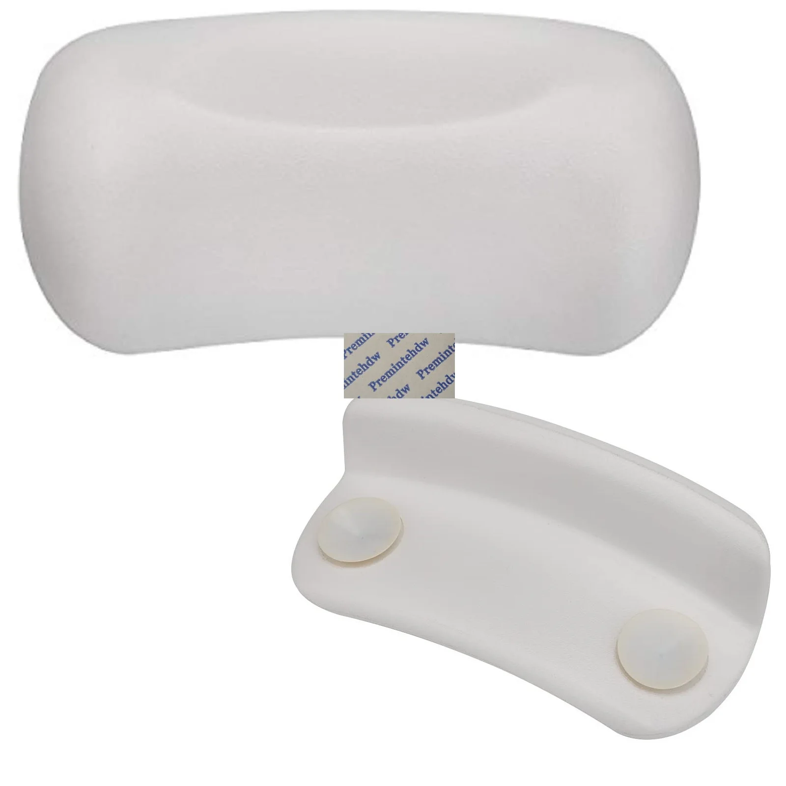 Cuscino Vasca Da Bagno Con Ventose | Poggiatesta Ergonomico Impermeabile | Relax Per Idromassaggio E SPA