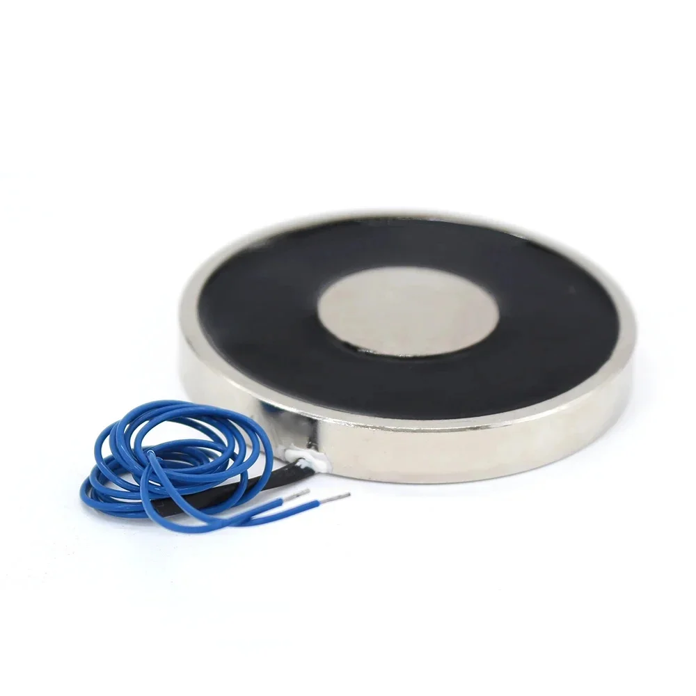 70/9mm DC 12V 24V Wireless Remote Control Electro Magnet Electromagnet Cylinder Magnets Electric Magnet Suck Electromagnet