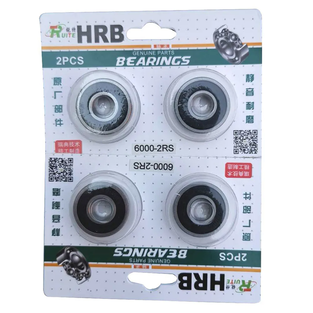 Bicycle Sealed Bearing Bowl Set MTB Solid Front And Rear Axle Bearings Hub Front And Rear Axle Steel Bearings Bike Accessories