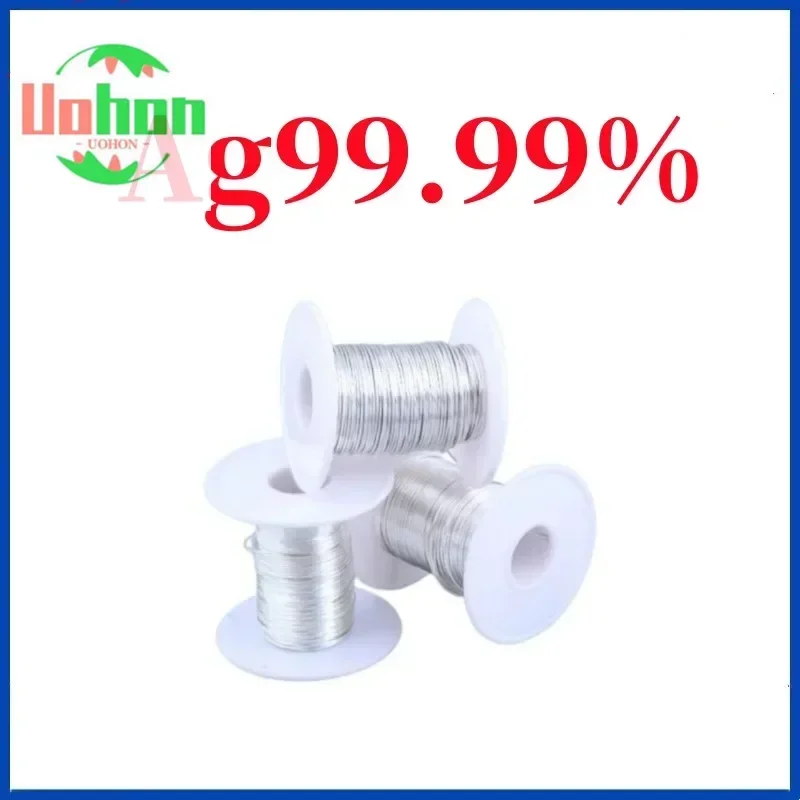 

High purity metal silver wire scientific research Ag≥99.99%DIY jewelry material