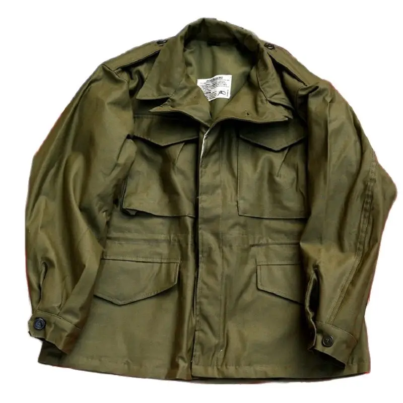 Męski trencz polowy średniej długości, płaszcz wojskowy, II wojna światowa, płaszcz wiosenny i jesienny, M43