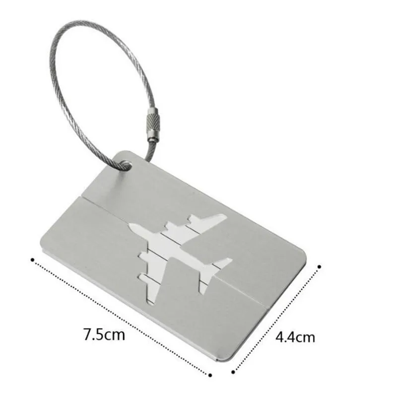 Aluminum Luggage Tag 6