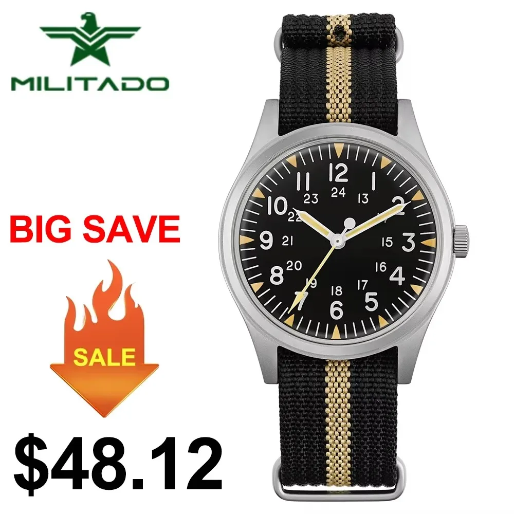 Militado ML-07 ミリタリーウォッチ S5b0336d3bfbe4f10b49248b461860