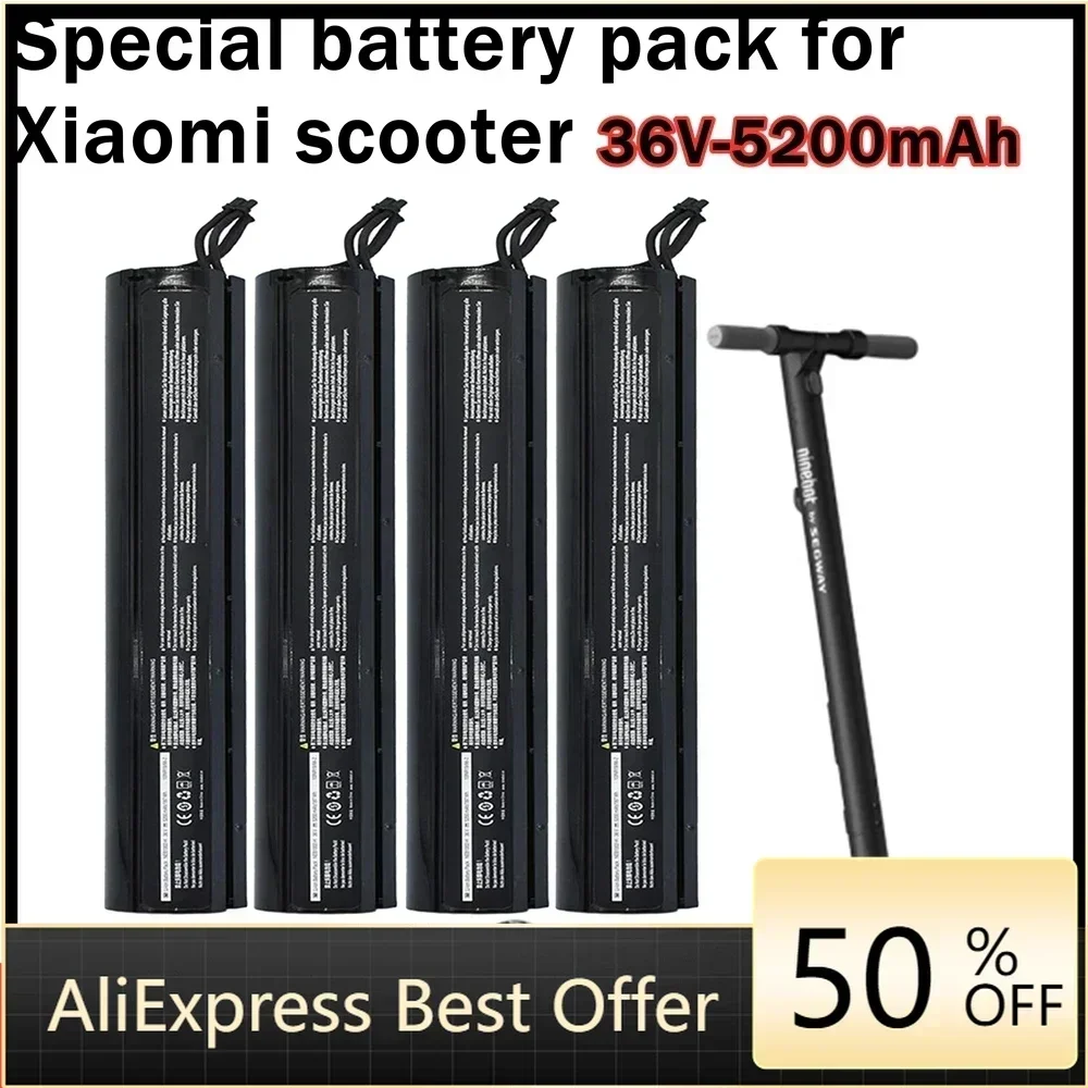 

2022 Original 36V 5200mAH Battery Pack for Ninebot Segway ES1/ES2/ES3/ES4 Scooter Inner Battery Assembly ,Scooter Accessories