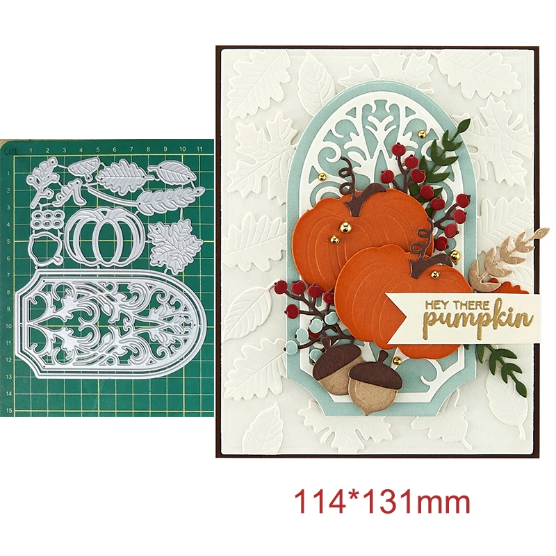 

Этикетка на осень, металлические штампы в виде тыквы на Хэллоуин, декоративные штампы для скрапбукинга, стальное ремесло, штампованные тисненые бумажные карты, фототрафареты