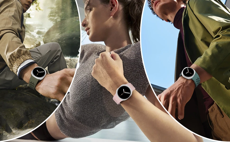 Atmungsaktives Silikonband für Samsung Galaxy Watch 9 8 Armband 40mm 44mm Zubehör Sportarmband Correa Galaxy Watch 8 Classic 46 – Detail 7
