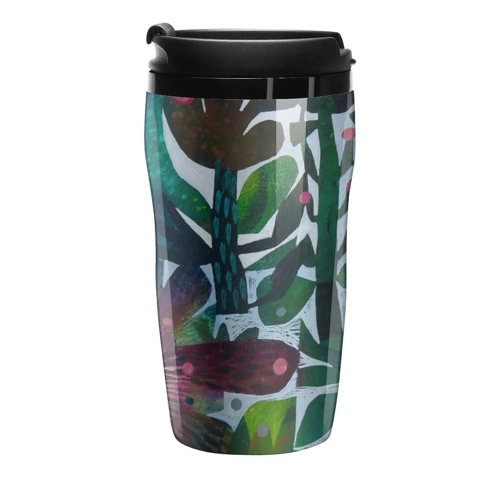 

New Green bird Travel Coffee Mug Sets Of Te And Coffee Cups Black Coffee Cup Elegant Coffee Cups Espresso Mug