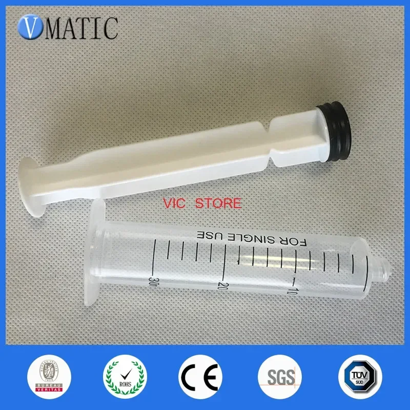Non Sterilized High Recommendation 30ml/30cc Luer Lock Plastic Syringe