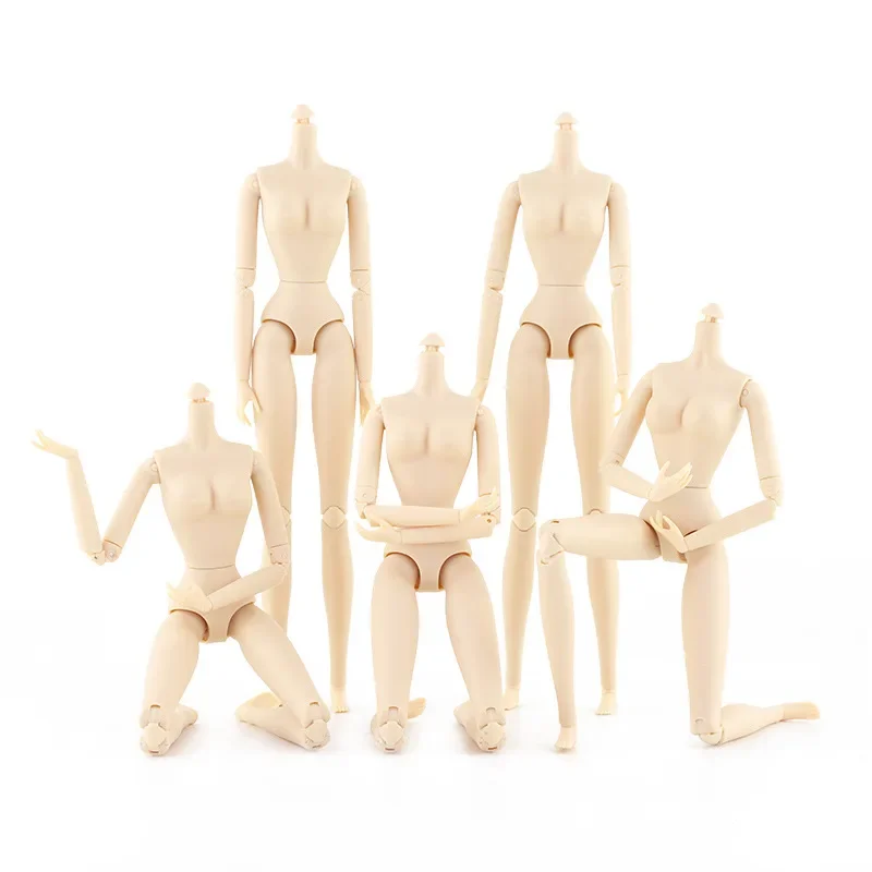 28cm Heigh Joint Body for 30cm Doll 28 Joints Moveable Female Body Girl Toys for Children 6