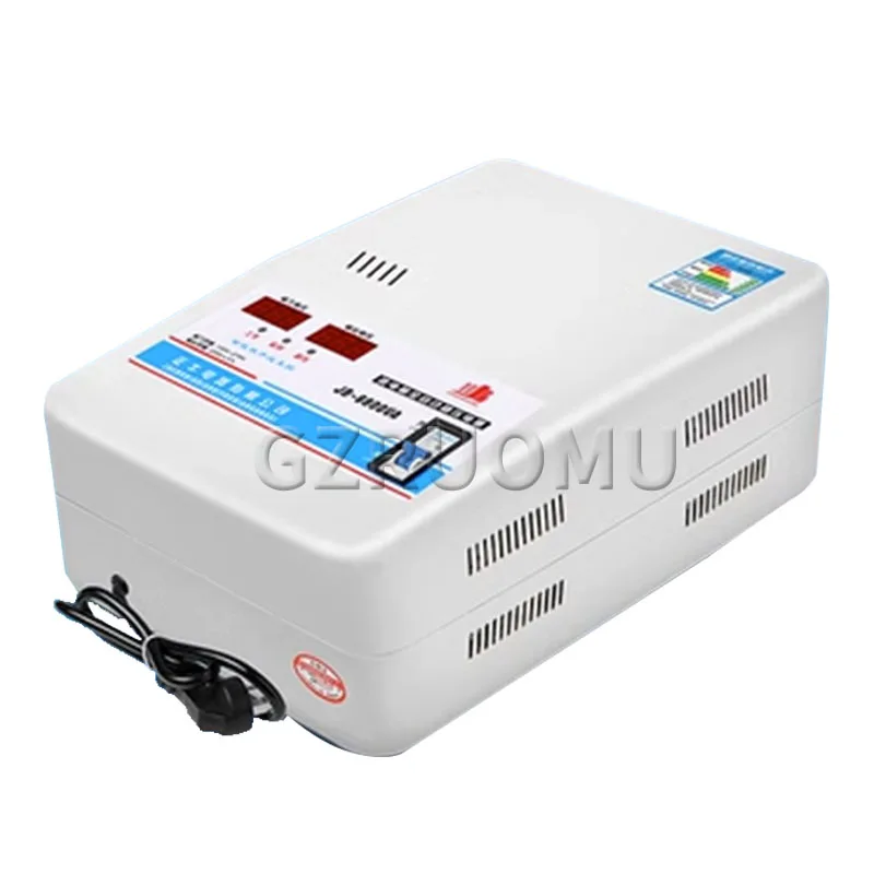 6.8KW Household Automatic Intelligent Voltage Stabilizer Dual Screen Digital Display Power Stabilizer Air Conditioner Regulator household water dispenser water bucket vertical automatic intelligent refrigeration and heat dual use dispenser ce dispensers