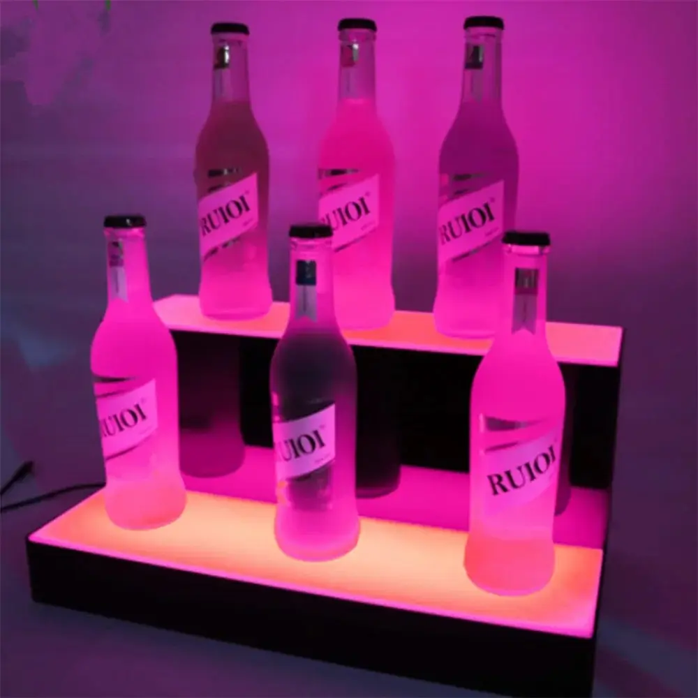 LED Luminous Coaster Set - Light-Up Drink Mats for Parties and Celebrations