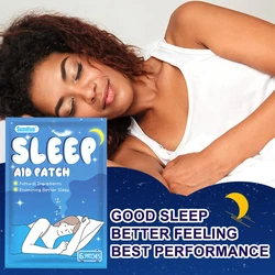 6Pcs/Bag Sleep Aid Plaster Sleeping Herbal Patch Improve Insomnia Relieve Stress Anxiety Sticker Body Relaxation Health Care