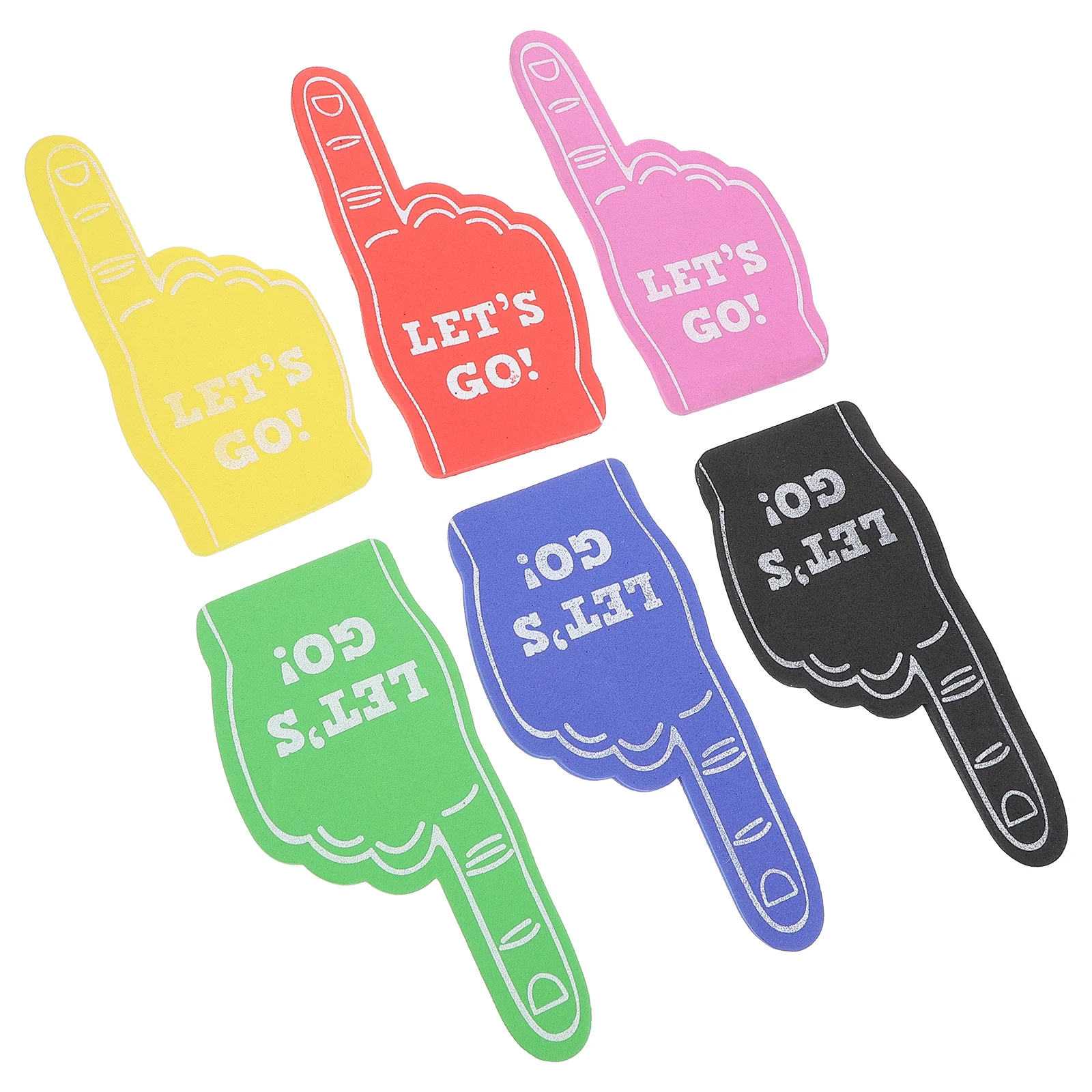 

Cheerleading Toys for Girls Foam Hand Noise Makers Gifts Pointer Finger Hands Kids Mittens