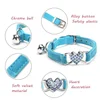 Heart Shaped Cat Collar With Bell Safety Elastic Adjustable Collar Soft Velvet Cat Crystal Collar For Kitten Puppy Pet Supplies 3