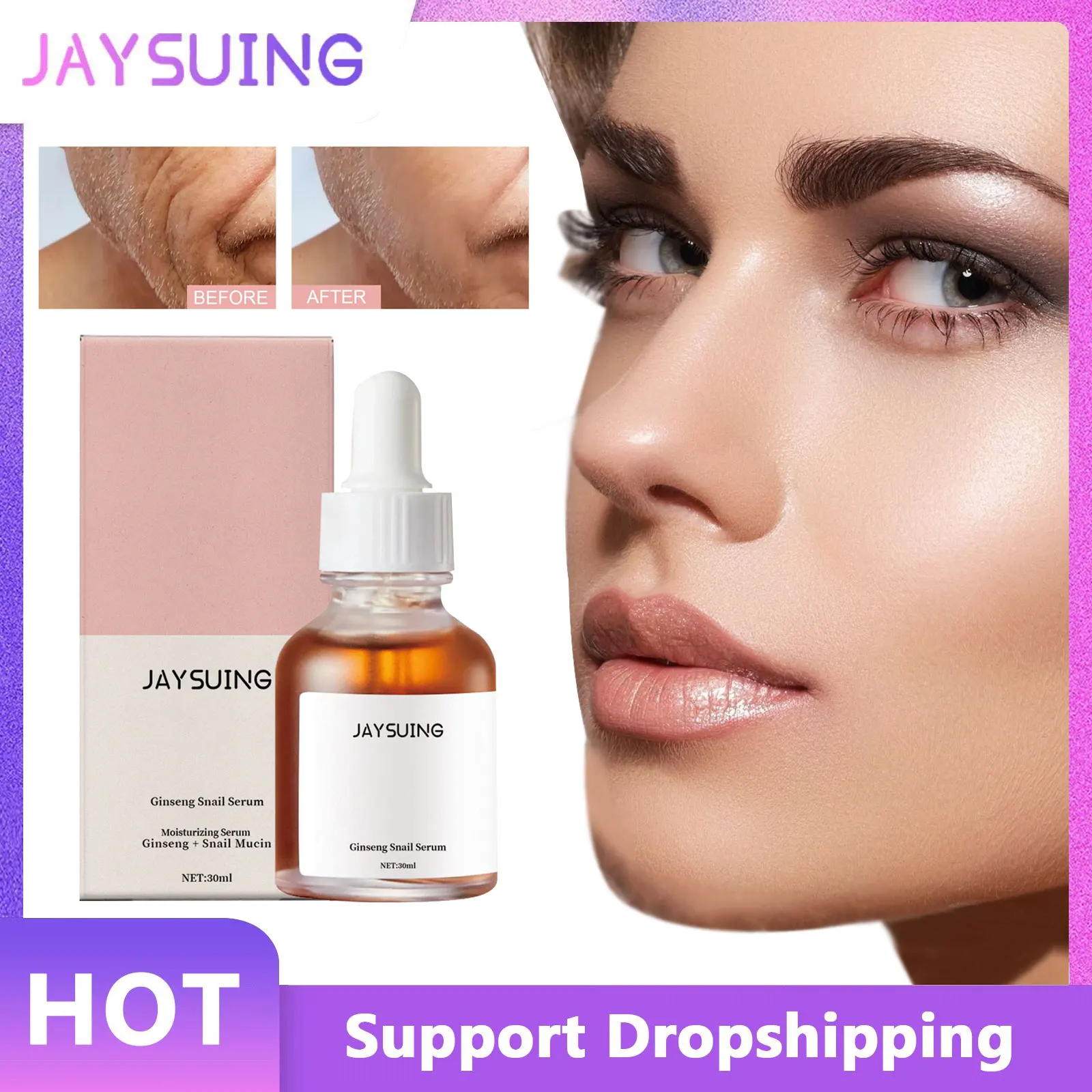 

Lifting Serum for Wrinkles Dilute Fine Lines Anti Aging Repair Barriers Brightening Firming Hydrating Boost Anti Wrinkle Essence