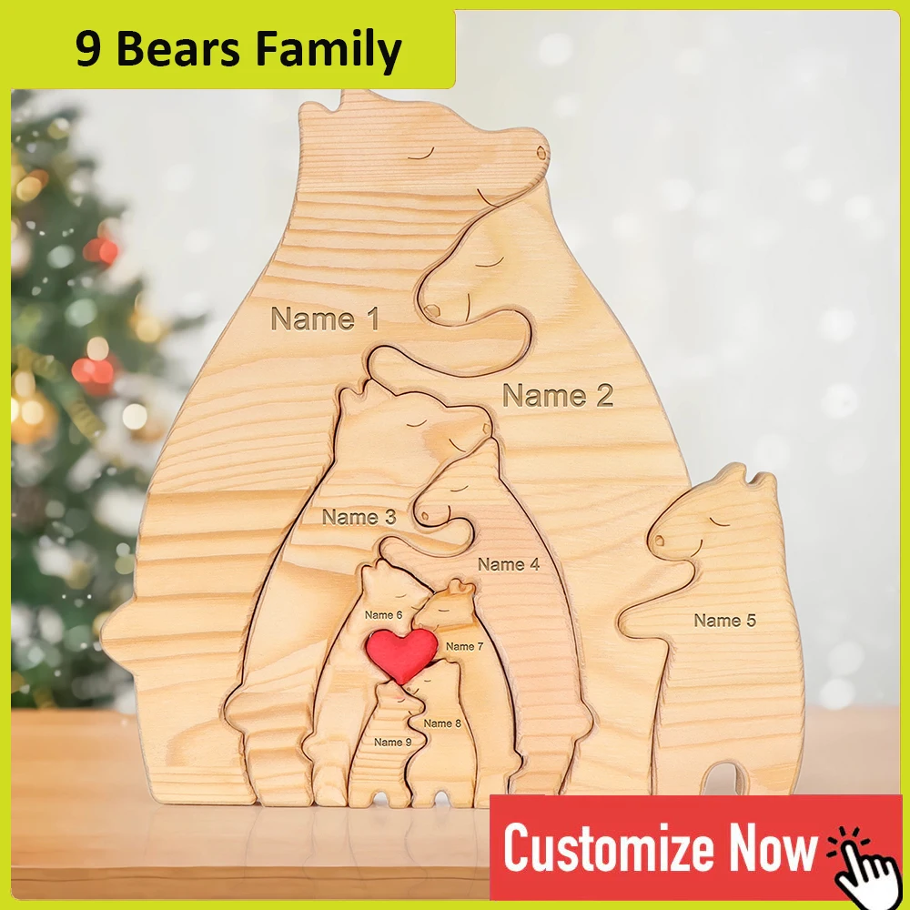 9 bears family
