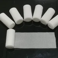 10pcs/lot Medical Elastic Bandages First Aid Emergency Cotton Wound Dressing Nursing Care Gauze Patches Strips Adhesive Plasters 1