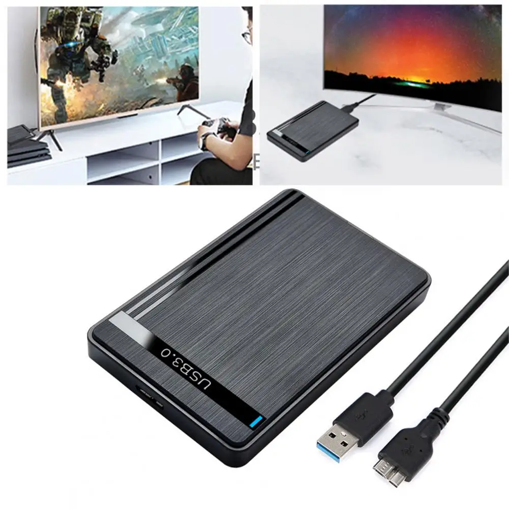   Ʈ  HDD ڽ, 6T 뷮 ϵ ̺ Ŭ, 2.5 ġ SATA-USB 3.0  HDD Ŭ SSD ̽