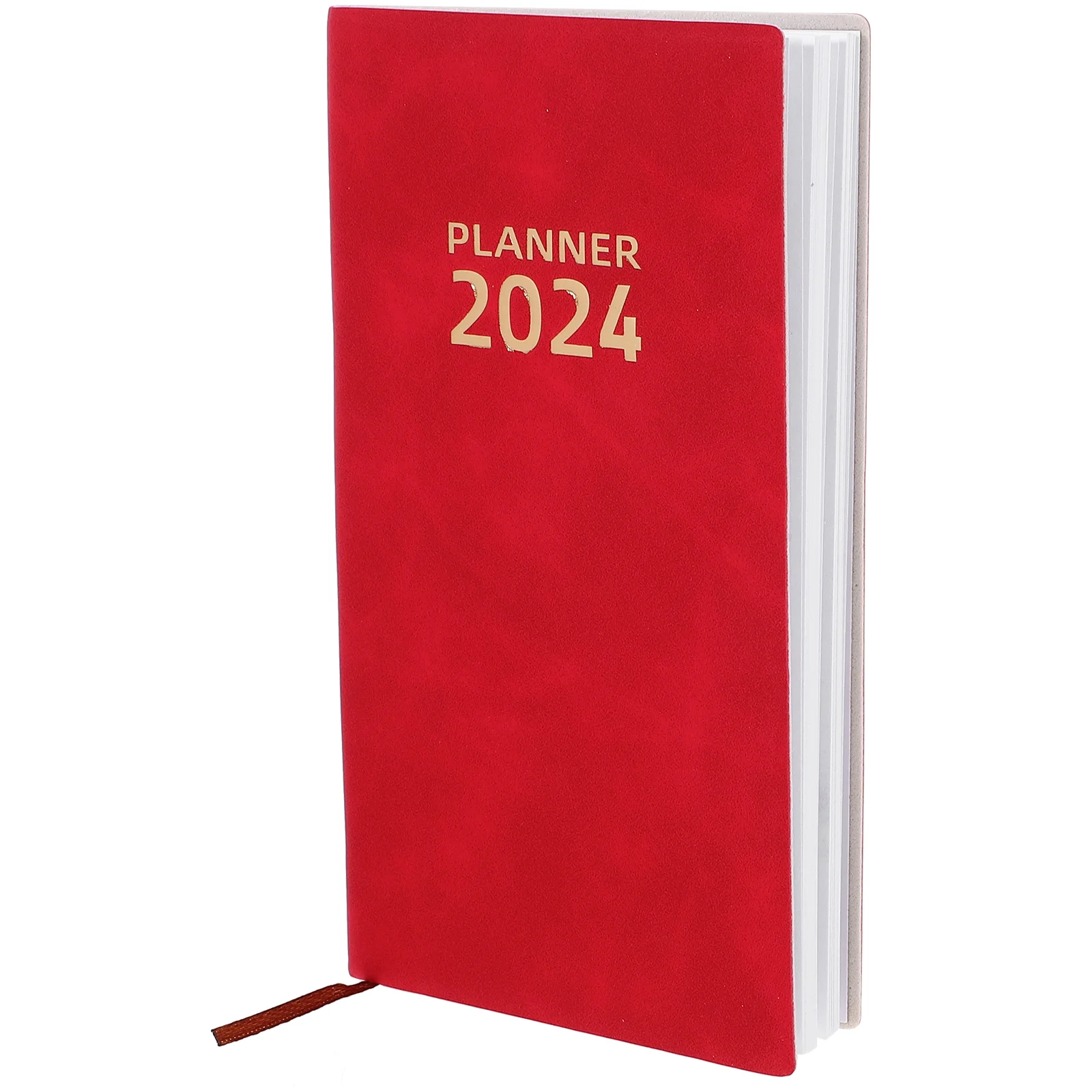 

2024 Schedule Books Agenda Notepad Monthly Weekly Daily Calendar Planner Notepads English Version Notebook