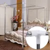 Stainless Steel 4 Corner Mosquito Netting Curtain Bracket Bed Canopy Frame Post 1.5x2x2m/2x2x2m 3