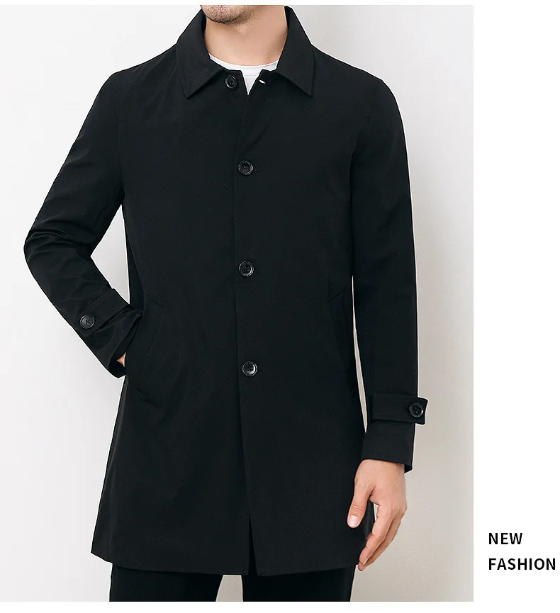 Windbreaker Coat in action