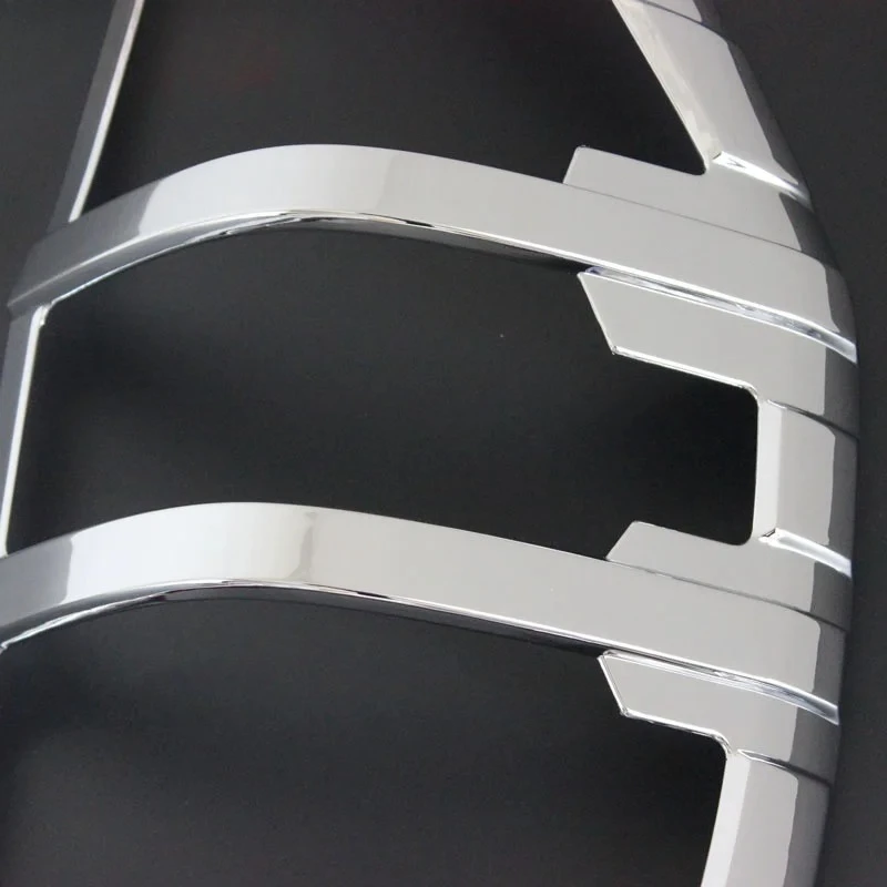 1 쌍 ABS 크롬 테일 라이트 커버 포드 레인저 Wildtrak T6 T7 T8 2016 2017 2018 2019 2020 2021 자동차 스타일링