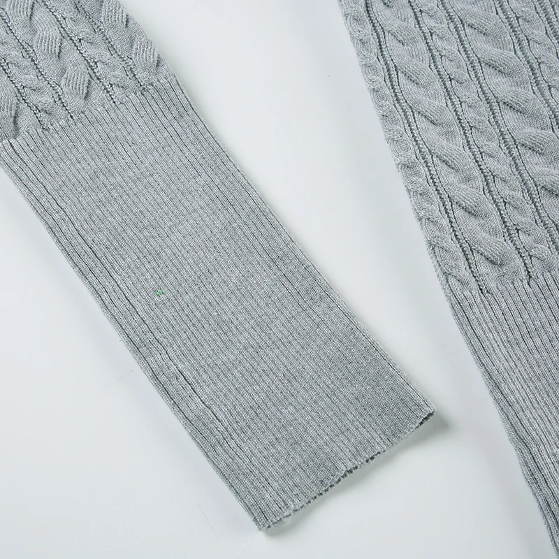 Solid Twist Knit Fitted Sweater Top V Neck with Hooded Women Long Sleeve Pullovers Knitwear Casual Basic Y2K Outfits