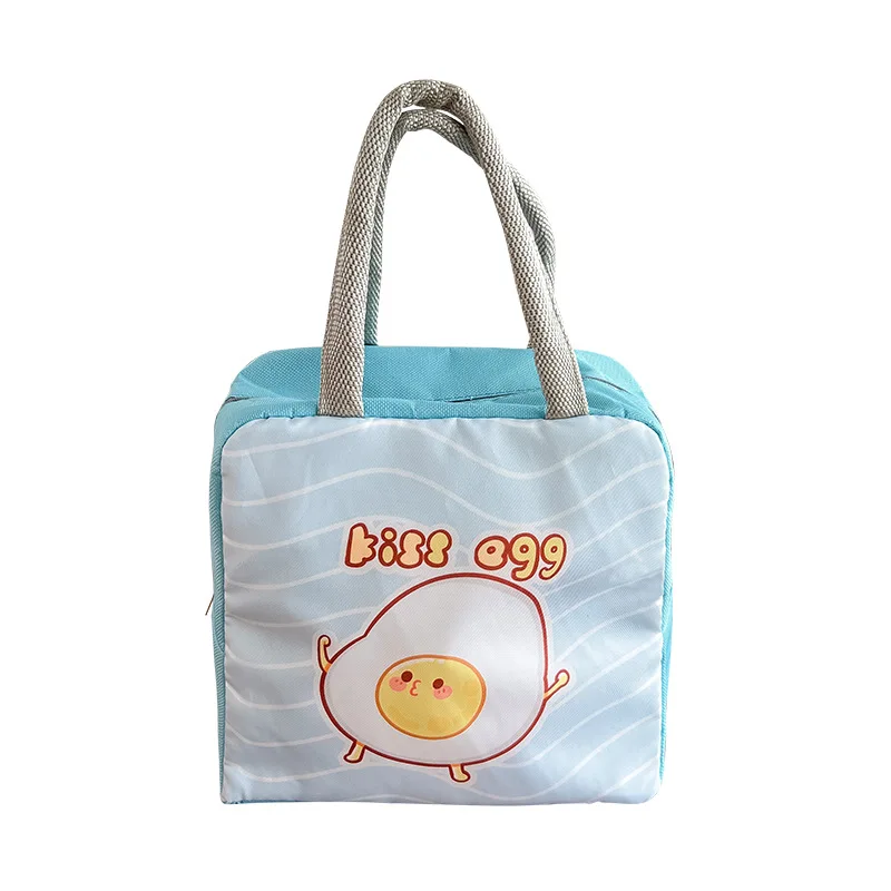 Cartoon Lunchbox Bag Lunchbox Insulation Bag Tote Work Bento Student Lunch Meal