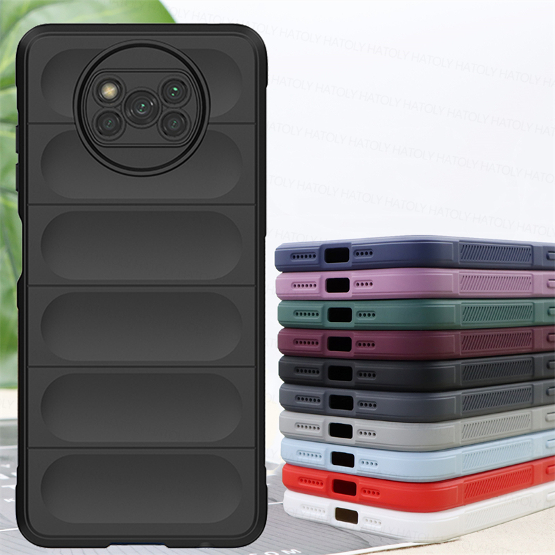 For Xiaomi Poco X3 NFC Case Xiaomi Poco X3 X4 X5 Pro 5G X3 NFC Cover Skin-Friendy Shockproof Silicon TPU Phone Cover Poco X3 NFC