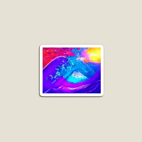 

The Waves The Spirit Web Water Birth Magnet Toy Funny for Fridge Organizer Decor Magnetic Kids Refrigerator Colorful Holder