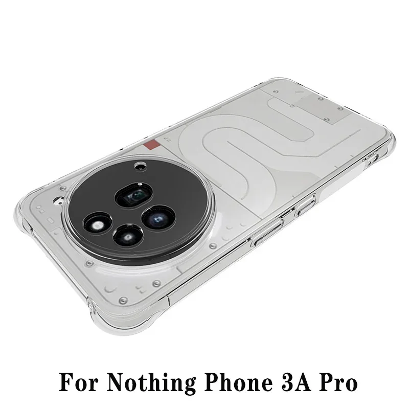 Transparent Airbag Soft Silicone Shockproof Case - TPU Bumper Cover