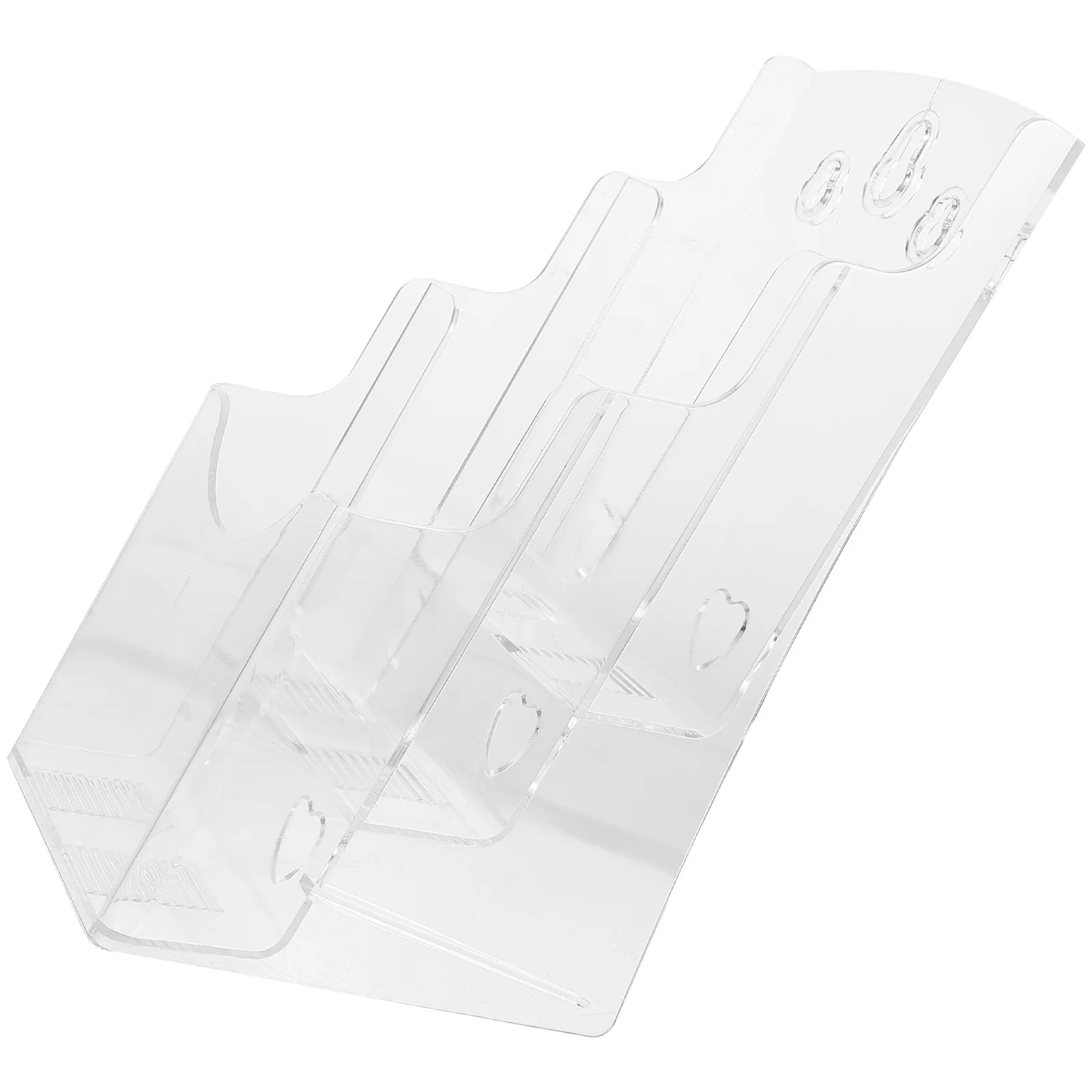 

File Rack Wall Mount Brochure Rack Pamphlet Holder Tabletop Document Stand Storage Rack For Keeping Magazines Books Files