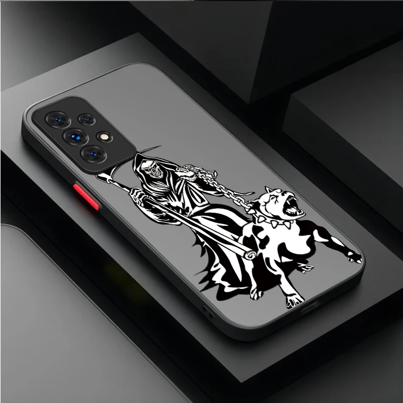 Scary Death Scream Ghost Soft Phone Case