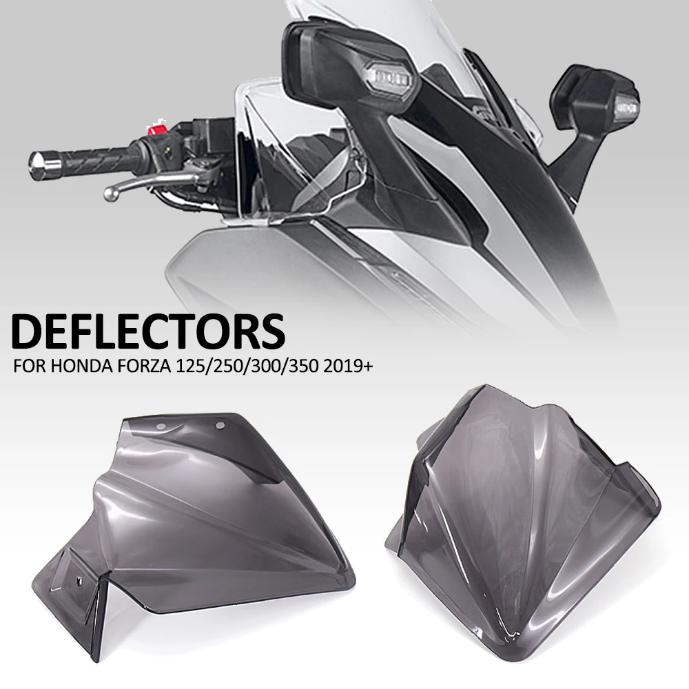 

FOR HONDA FORZA Forza 125 250 300 350 Motorcycle Windshield Wind Deflector WindScreen HandShield Handguard 2019 2020 2021 2022