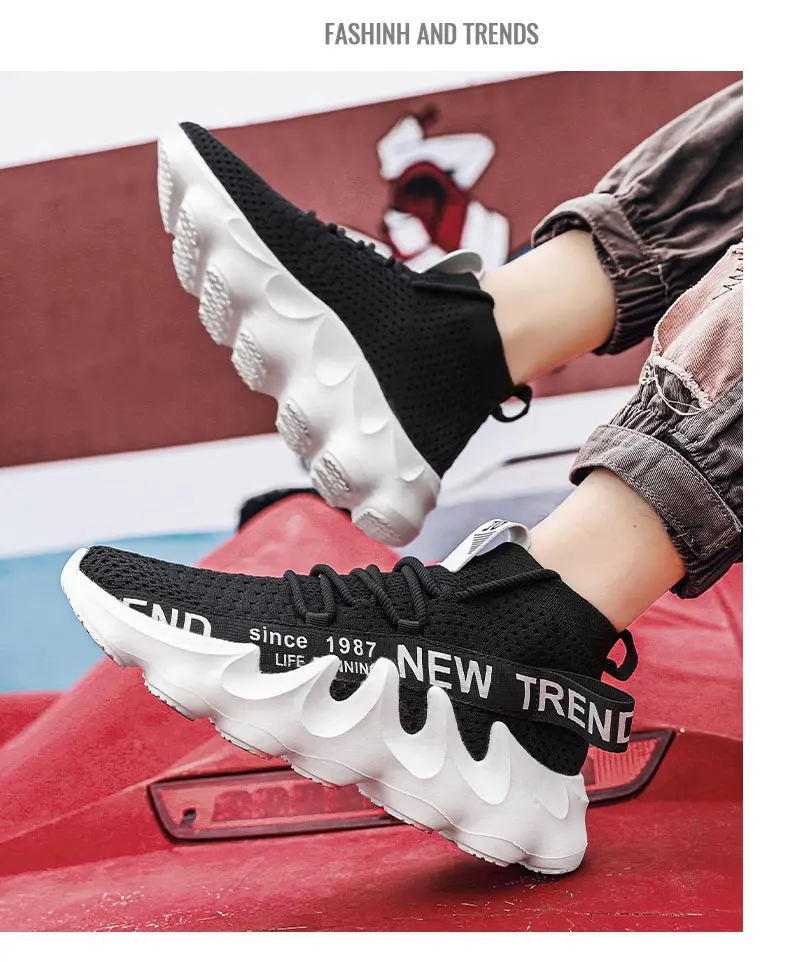 Men's Large Size Outdoor Hiking And Running Comfortable Casual Versatile Fashionable Sports Shoes For Couples Training_vogvips.com