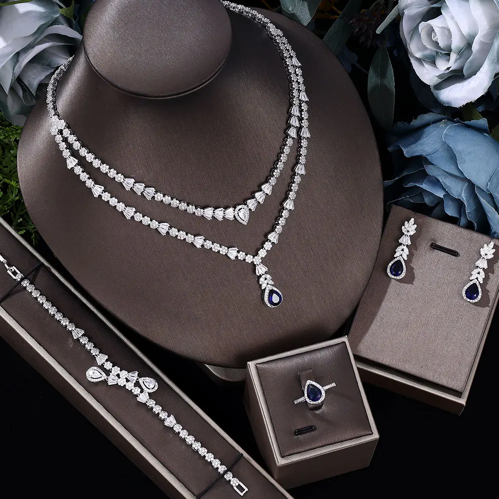 طقم دبل لاير دياموند الفاخر