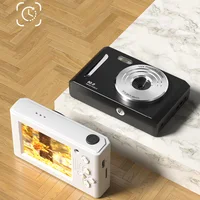 Цифровая камера 4K, двойная вспышка для камеры, 50 миллионов пикселей HD, ретро Ccd, портативная карта, камера начального уровня, автофокус — изображение 5