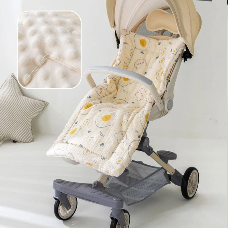 Baby Stroller Pad Car Cushion Infant Pram Cotton Mattress Pad Pushchair Liner Dinning Chair Cradles Accessories