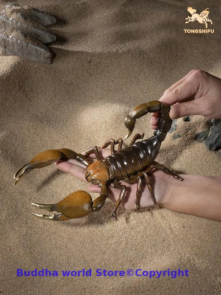

Amazing FU JIA YI FANG mascot TOP Handmade Copper large 3D Scorpion sculpture HOME BAR office high grade decoration art 50% OFF