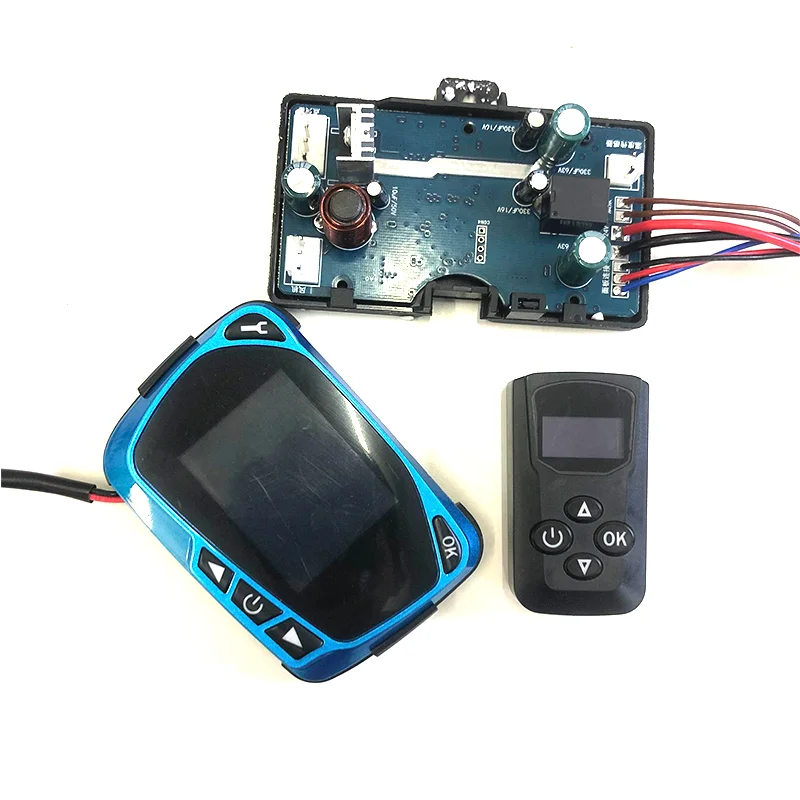 

For Chinese 5kw 8kw 12v 24v All in One Machine Motherboard + LCD Switch + Remote Controller For Truck Cabin Parking Heaters