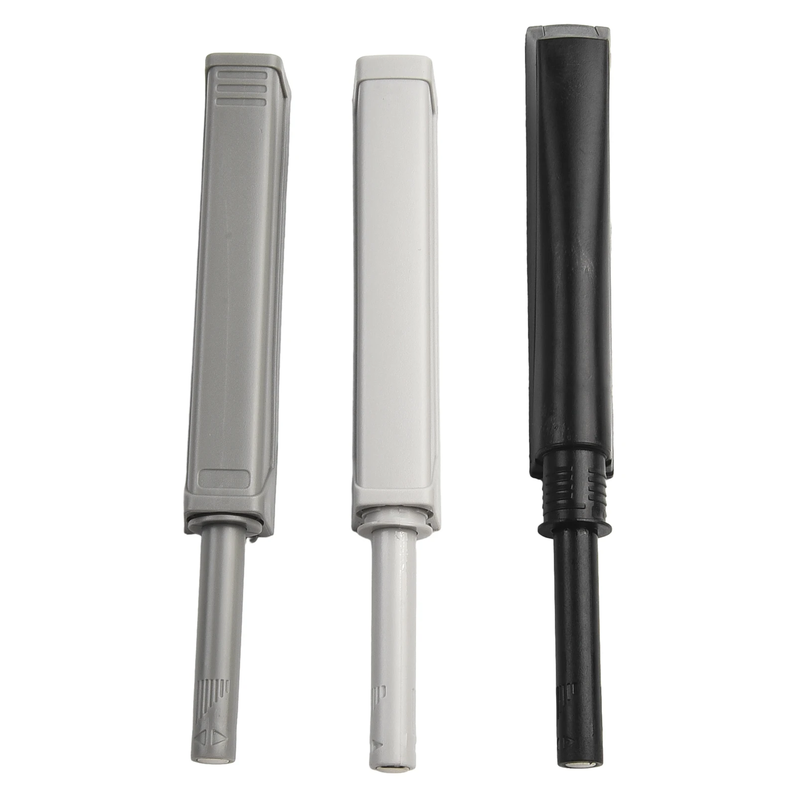 Latches Door Catches ABS Housing Cabinet Cupboard DIY Push To Open Catch Touch Release Wardrobe Without Handles 1pcs