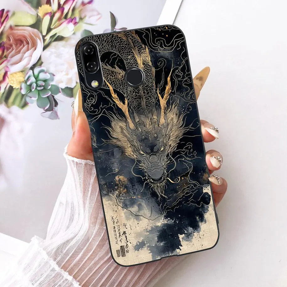 Stylish Black Soft TPU Phone Case - Sleek Protective Cover
