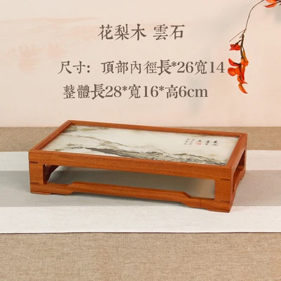 wooden stand F