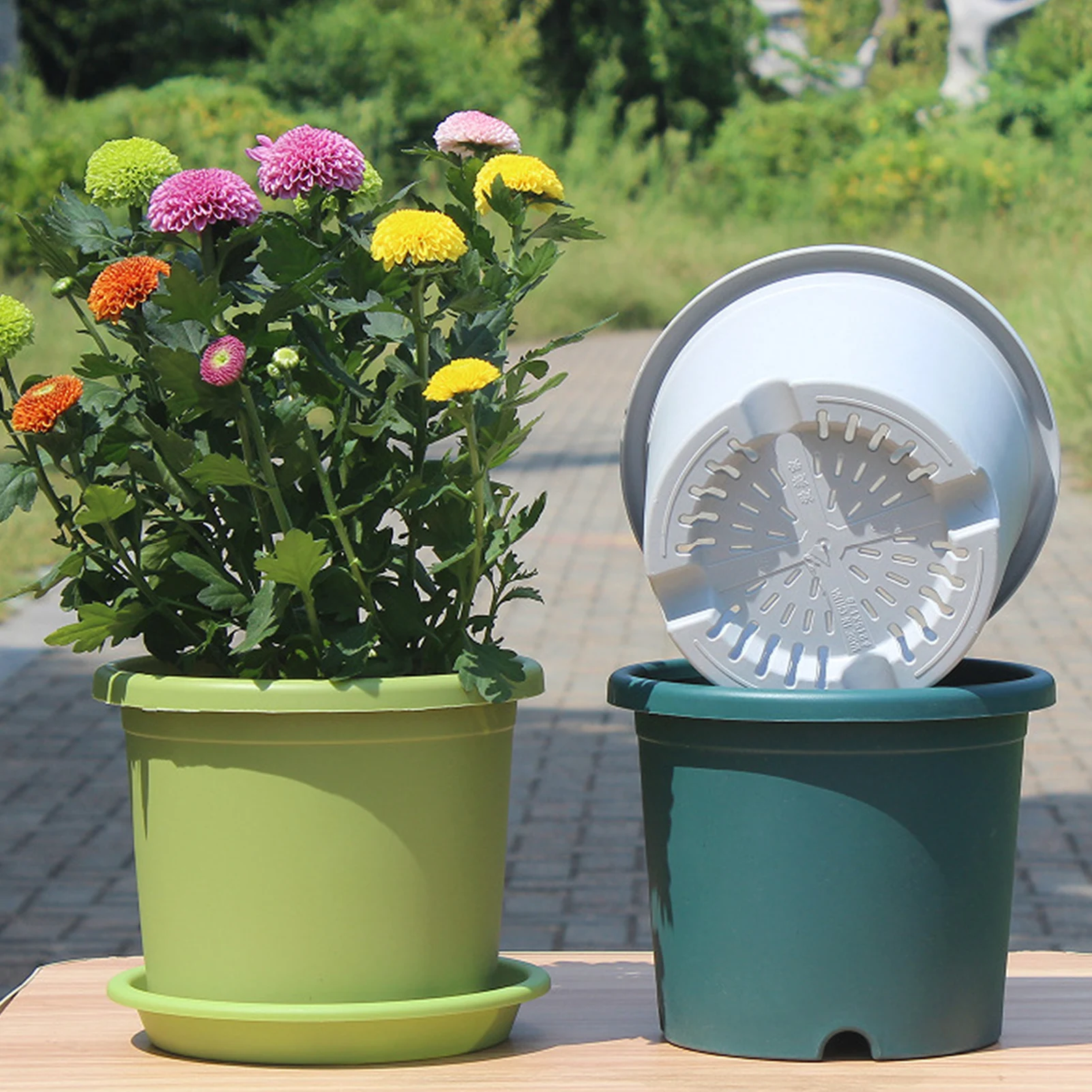 Enhanced Thickened PP Plastic Flowerpot