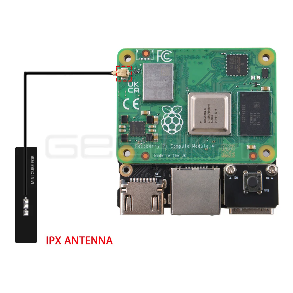 Shell de Caixa de Metal com Radiador de Liga de Alumínio Raspberry pi Cm4 Integrando um Ventilador Silencioso Suporta Ssd M.2 Nvme Deskpi - Imagem 3