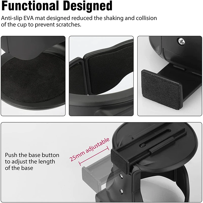 AUCELI Porte-gobelet De Voiture, Support De Bouteille En